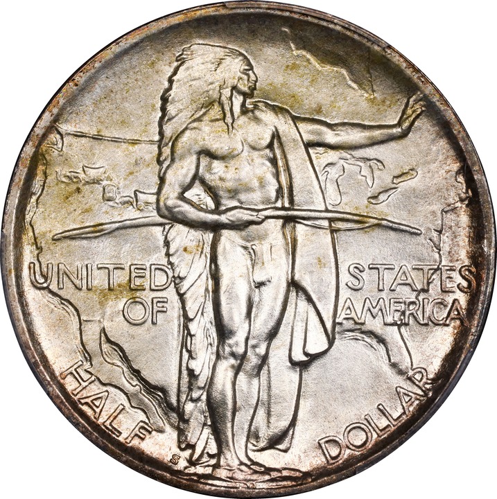 1936-S 50c Oregon Trail MS66 thumbnail 3