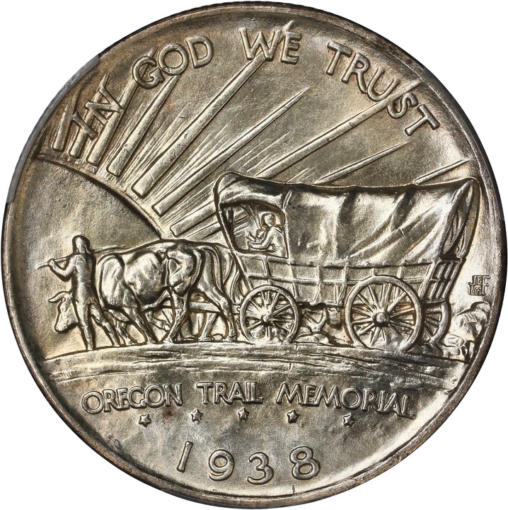 1938-S 50c Oregon Trail MS67 thumbnail 6