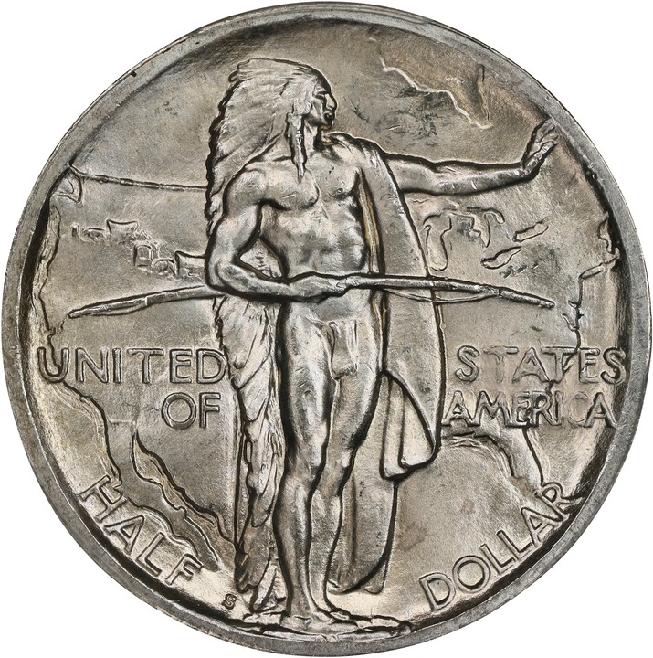 1938-S 50c Oregon Trail MS66 CAC thumbnail 5