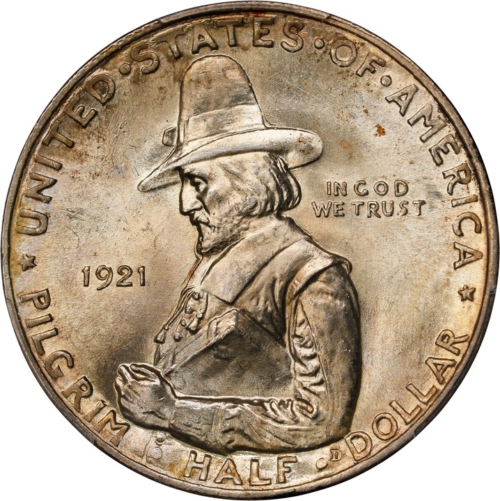 1921 50c Pilgrim MS thumbnail 11