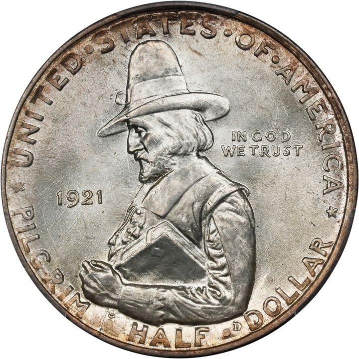 1921 50c Pilgrim MS thumbnail 12