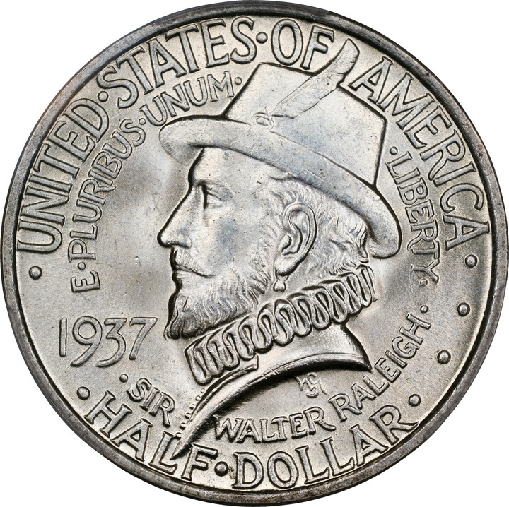 1937 50c Roanoke Island MS thumbnail 20
