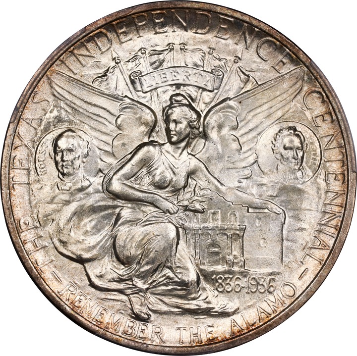 1934 50c Texas MS67 thumbnail 2