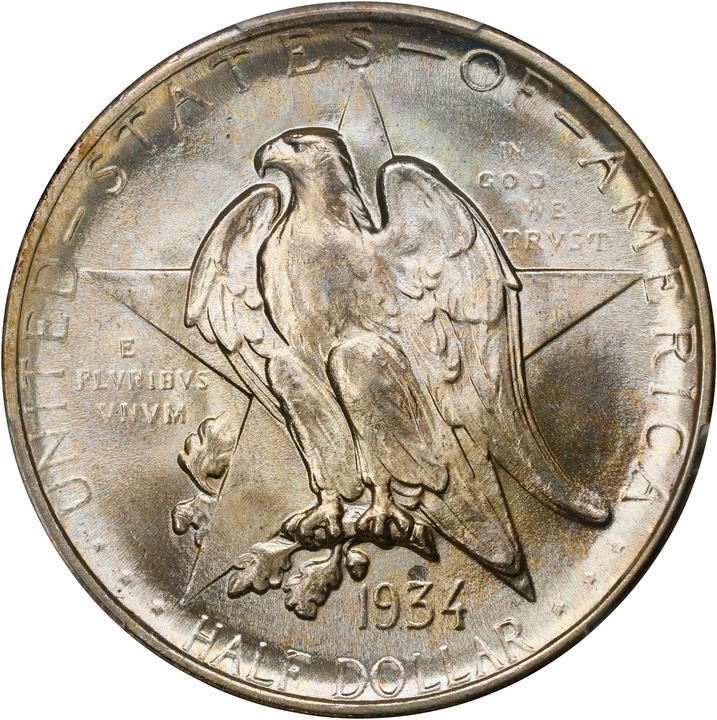 Image for 1934 50c Texas MS66