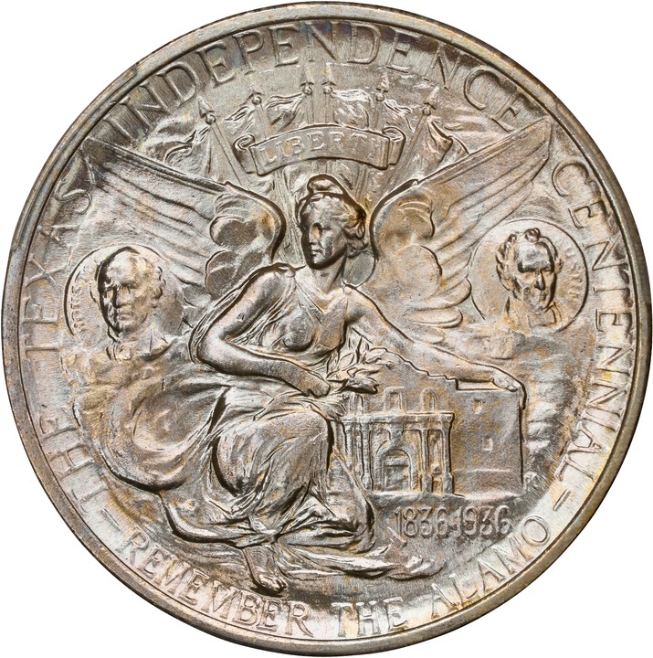 1934 50c Texas MS66 thumbnail 2