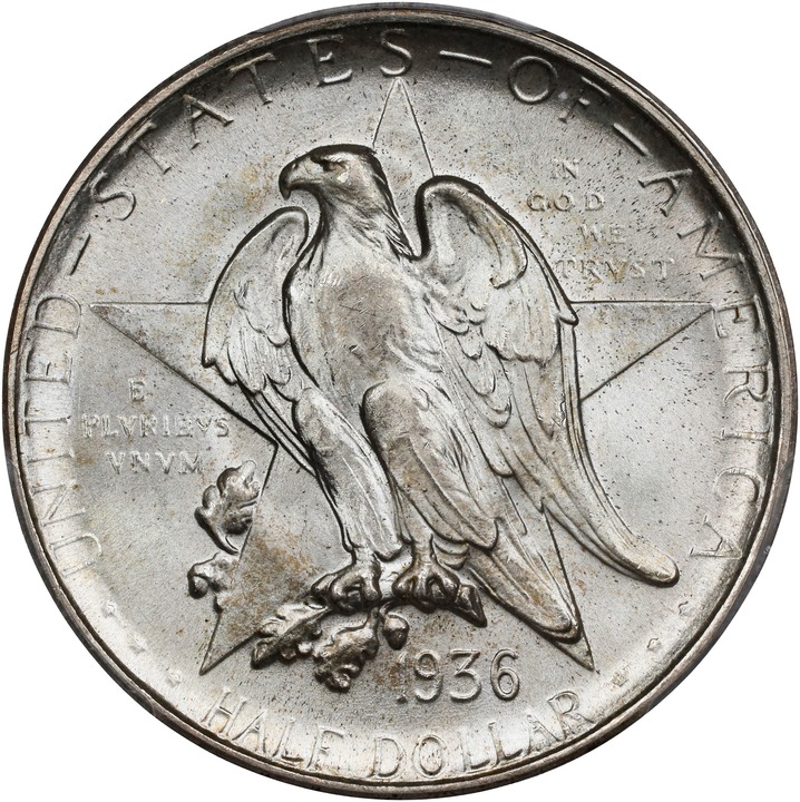 1936-D 50c Texas MS67 thumbnail 7