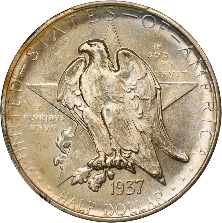 Image for 1937-S 50c Texas MS67 CAC