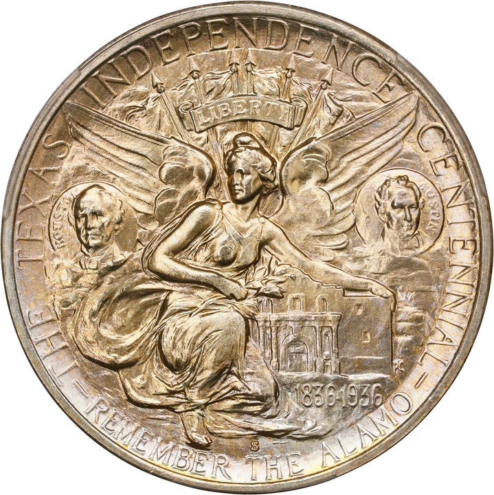 1937-S 50c Texas MS67 CAC thumbnail 2