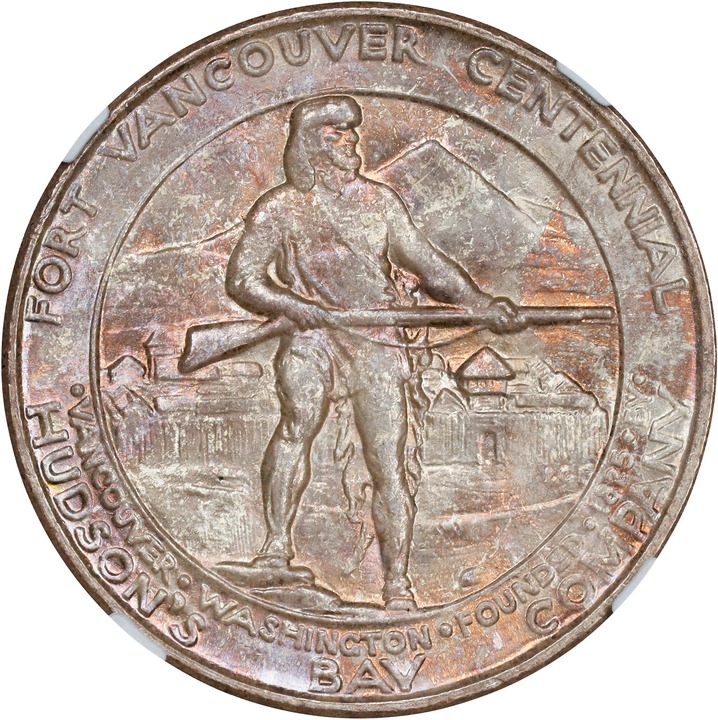 1925 50c Fort Vancouver MS67 thumbnail 2