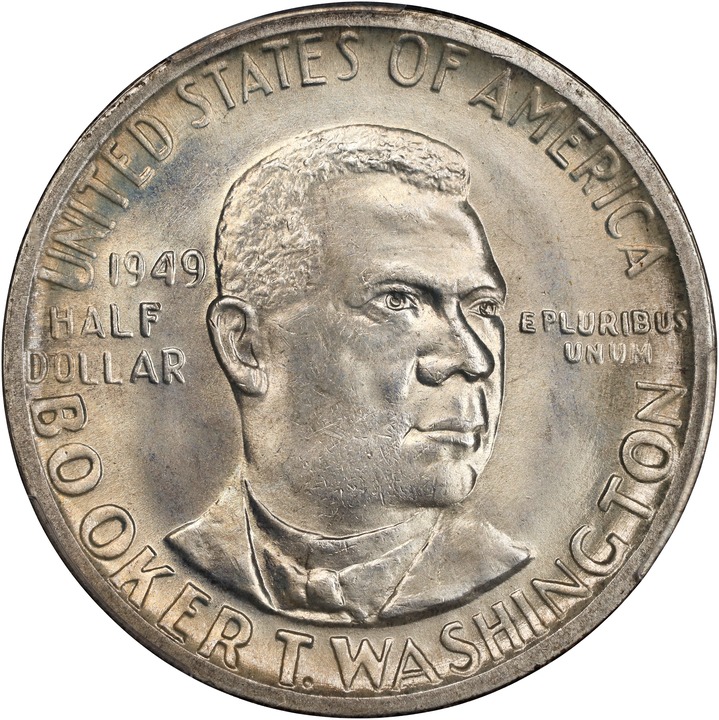 1949 50c Booker T. Washington MS67 thumbnail 9