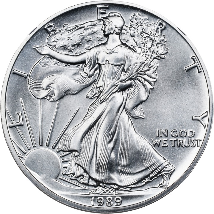 Image for 1989 $1  Silver Eagle MS70