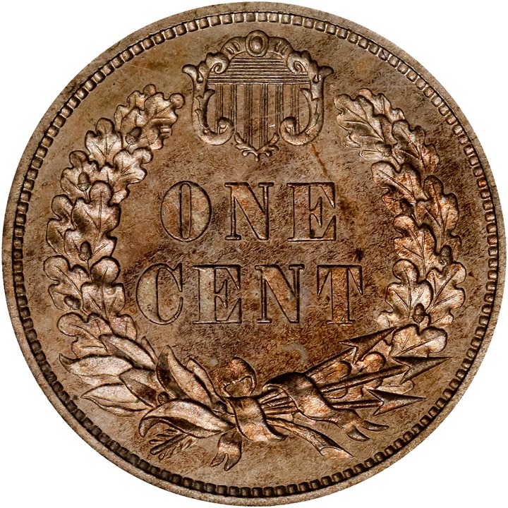 1858 P1c Copper-Nickel, J-193 PR64 CAC thumbnail 2