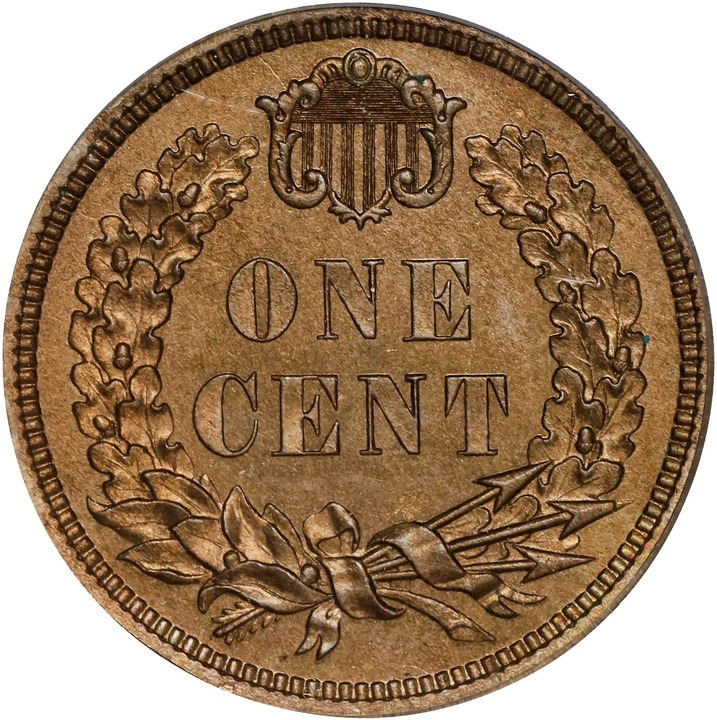 1858 P1c Copper-Nickel, J-198 PR65 thumbnail 2