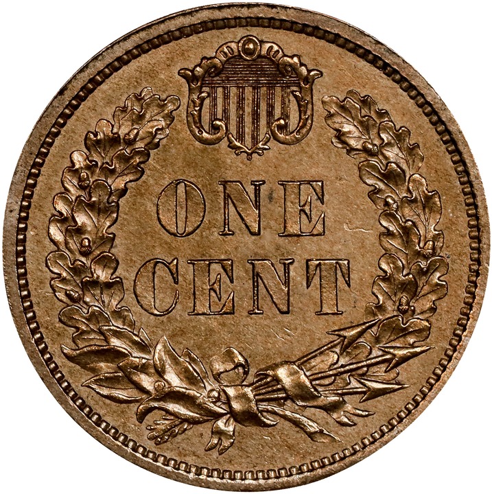 1858 P1c Copper-Nickel, J-204 XF45 CAC thumbnail 8