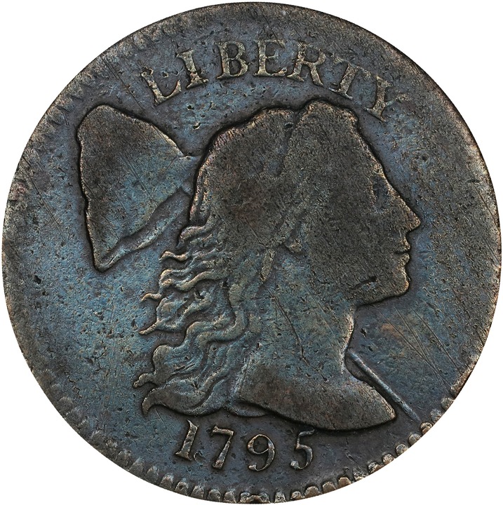 1795 1c Plain Edge, S-78  MS BN thumbnail 4