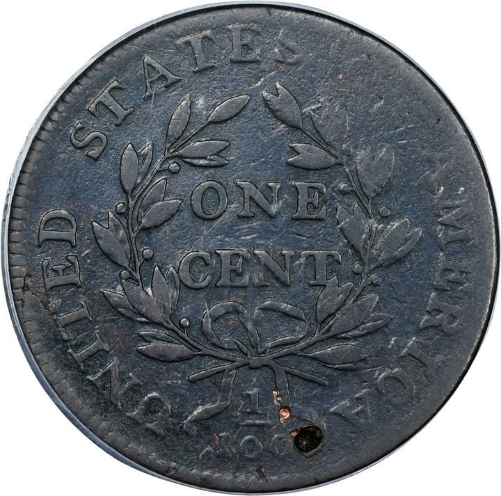 1798 1c 2nd Hair Style, S-167  MS BN thumbnail 3