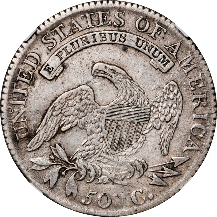 1813 50c 50C/UNI, O-101 G4 CAC thumbnail 2
