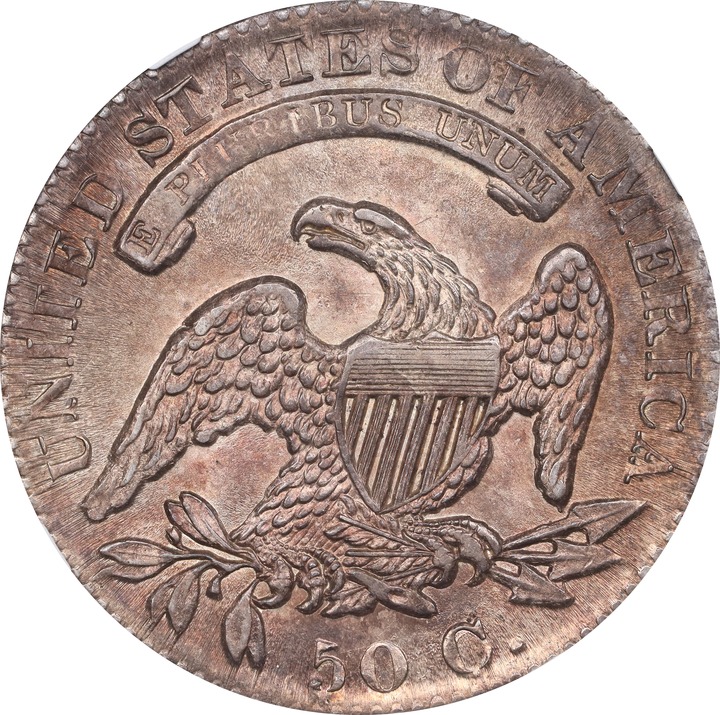 1832 50c Small Letters, O-113 MS66 thumbnail 2