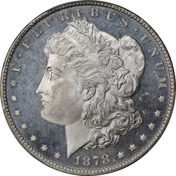 1878 7/8TF $1  Weak, 7/4, VAM-41A MS DMPL MS60 DMPL CAC thumbnail 7