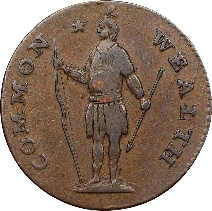 Image for 1788 Cent Massachusetts, No Period MS BN VF35 BN