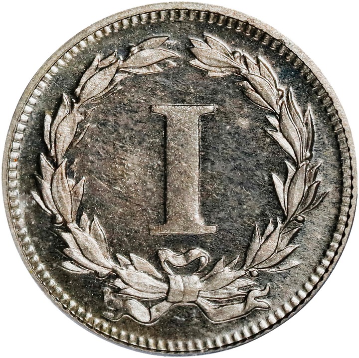 1868 P1c Nickel, J-608 PR thumbnail 7