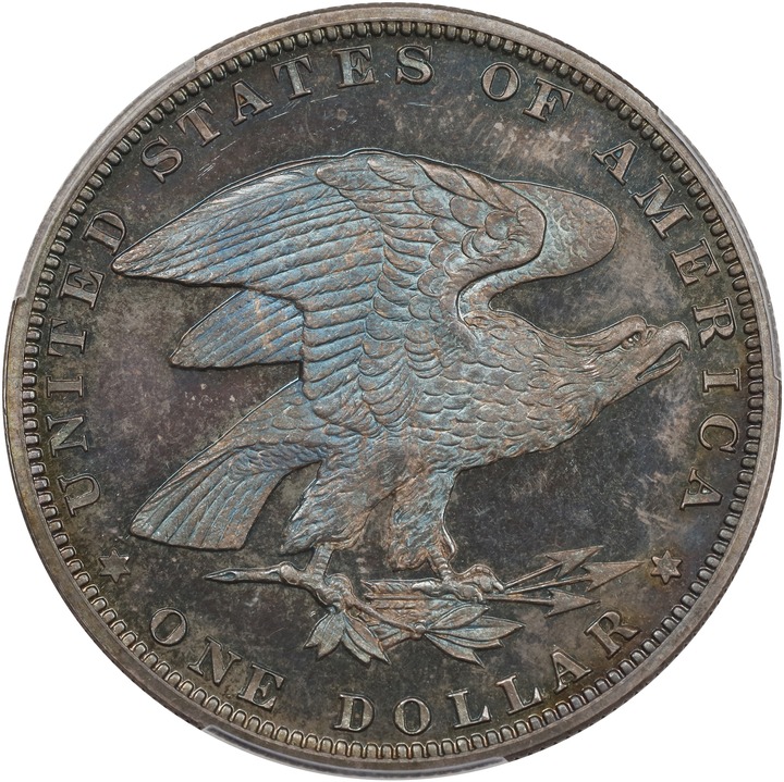 1882 P$1 Copper, J-1703a PR RD thumbnail 19