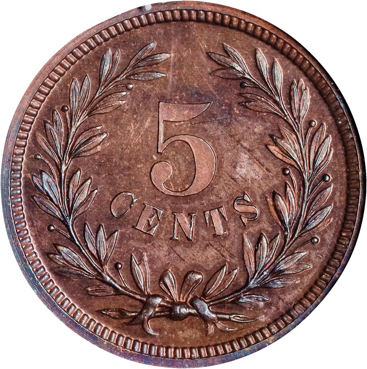 1871 P5c Copper, J-1054 PR RB PR63 RB thumbnail 18