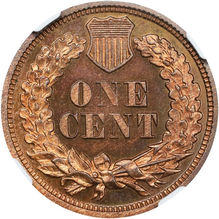 1868 1c PR RD CAM PR65 RD CAM thumbnail 2