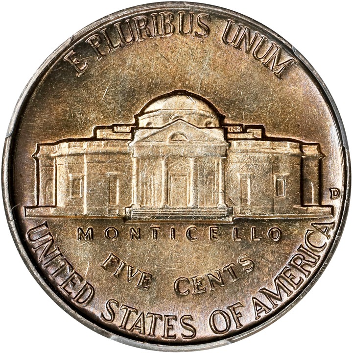 1954-D 5c MS FS MS66 FS CAC thumbnail 4
