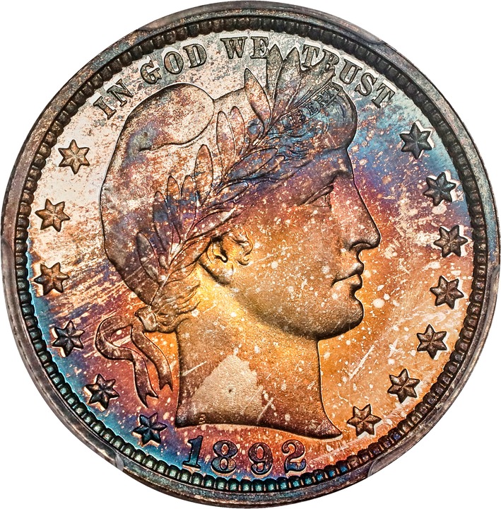 Barber Quarter 25c 1892-1915 PR CAM [Type] PR68 CAM thumbnail 5