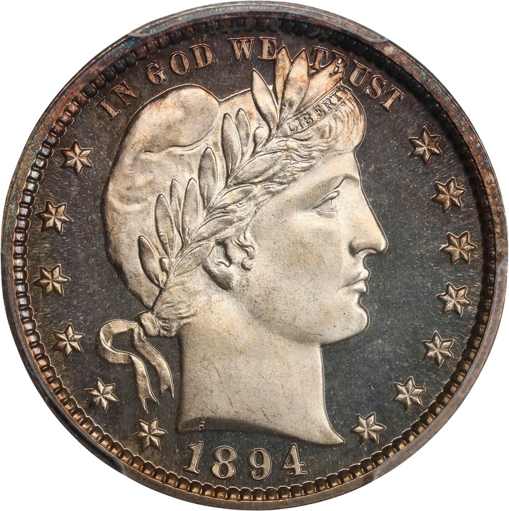 1894 25c PR CAM PR67 CAM thumbnail 3