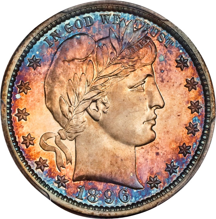 1896 25c PR CAM PR67 CAM thumbnail 5