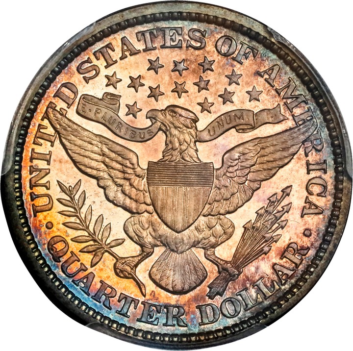 1896 25c PR CAM PR67 CAM thumbnail 6