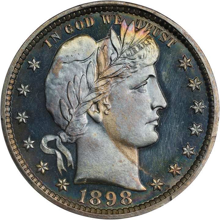 Barber Quarter 25c 1892-1915 PR CAM [Type] PR64 CAM thumbnail 5