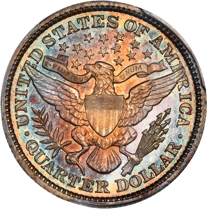 1899 25c PR CAM PR67 CAM CAC thumbnail 2