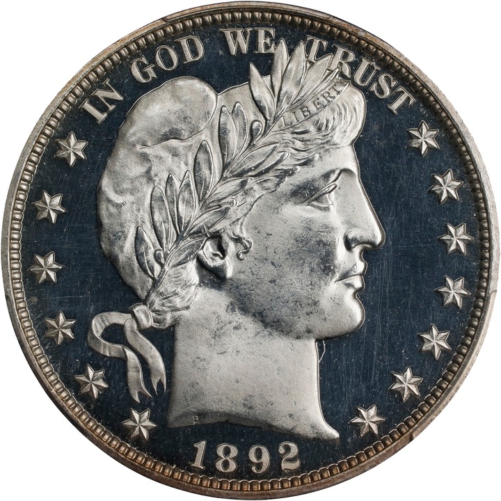 Barber Half Dollar 50c 1892-1915 PR CAM [Type] PR60 CAM thumbnail 5