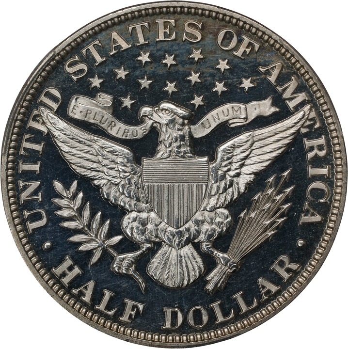 Barber Half Dollar 50c 1892-1915 PR CAM [Type] PR60 CAM thumbnail 6