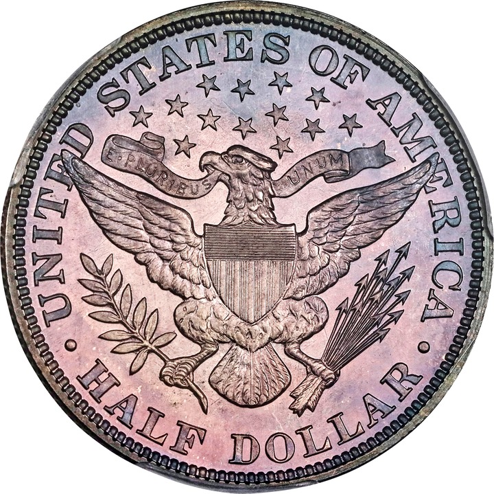 Barber Half Dollar 50c 1892-1915 PR CAM [Type] PR67 CAM thumbnail 2