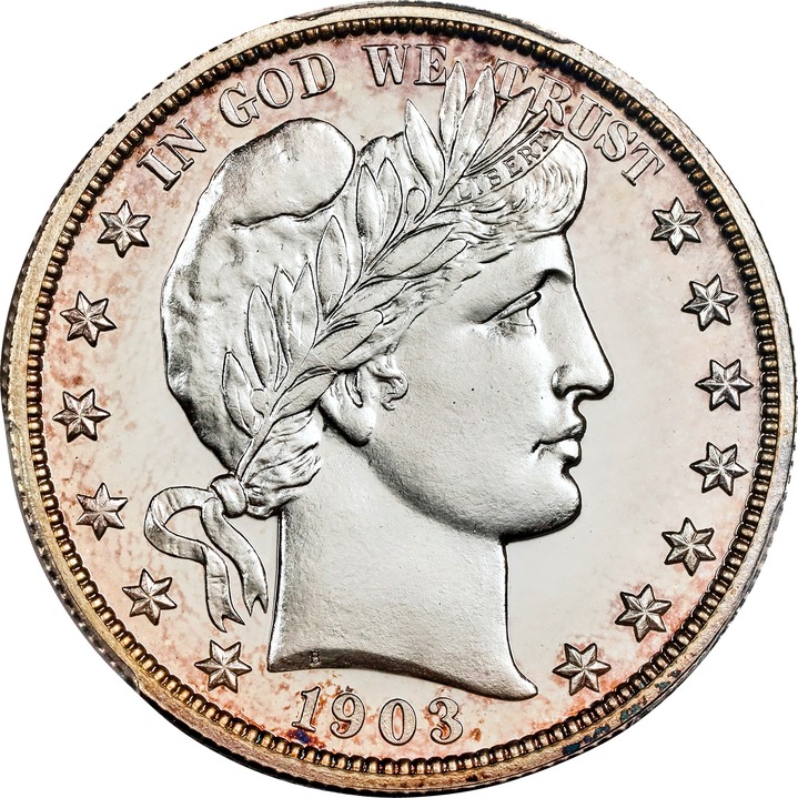 Barber Half Dollar 50c 1892-1915 PR CAM [Type] PR67 CAM thumbnail 5