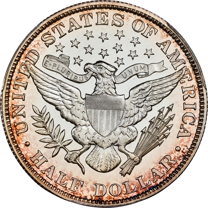 Barber Half Dollar 50c 1892-1915 PR CAM [Type] PR67 CAM thumbnail 6