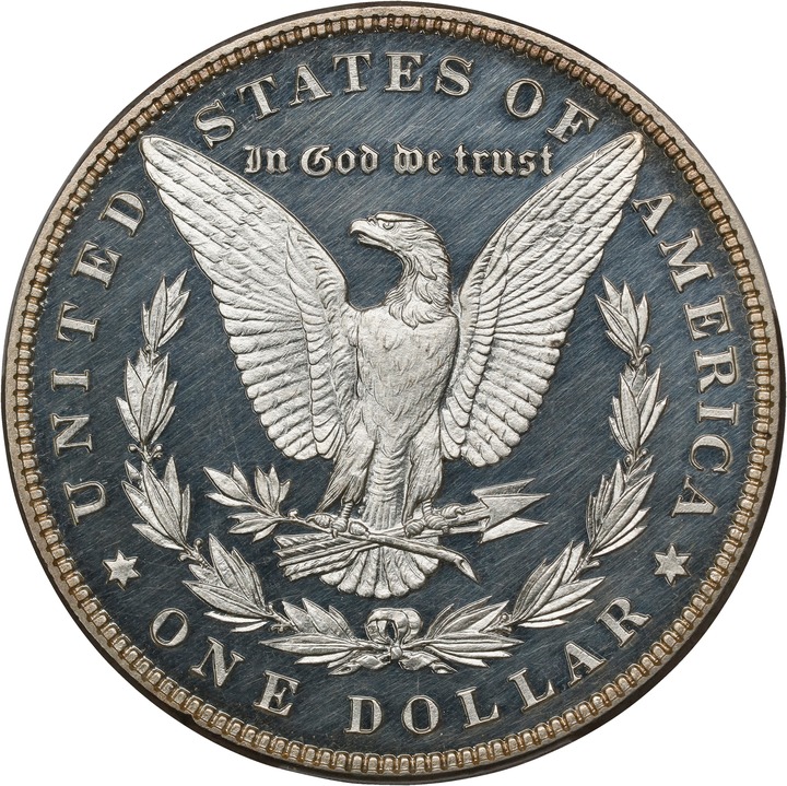 Morgan Dollar $1  1878-1921 PR CAM [Type] PR60 CAM thumbnail 2