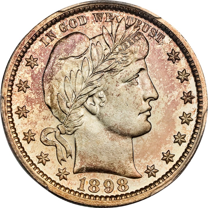 Barber Quarter 25c 1892-1915 PR DCAM [Type] PR68 DCAM thumbnail 7