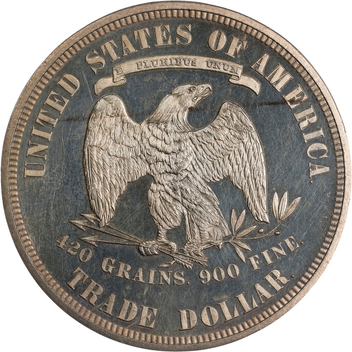 Trade Dollar Trade$ 1873-1885 PR DCAM [Type] PR61 DCAM thumbnail 2