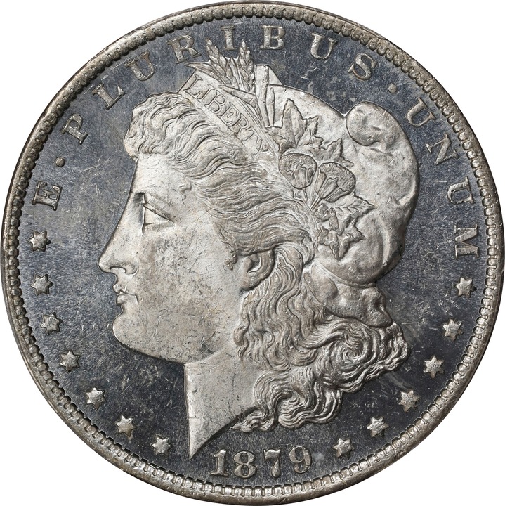 Image for 1879-O $1  MS DMPL MS63 DMPL CAC