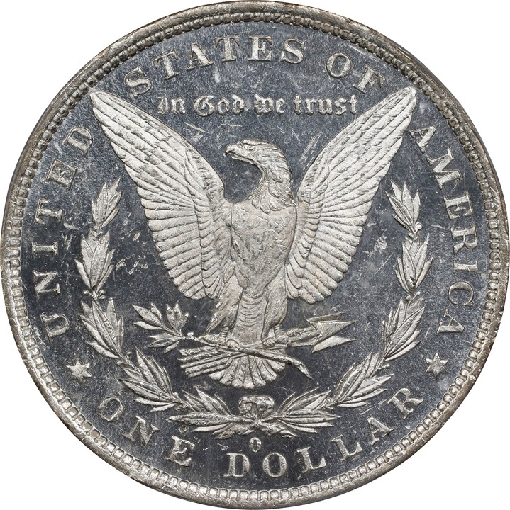 1879-O $1  MS DMPL MS63 DMPL CAC thumbnail 2