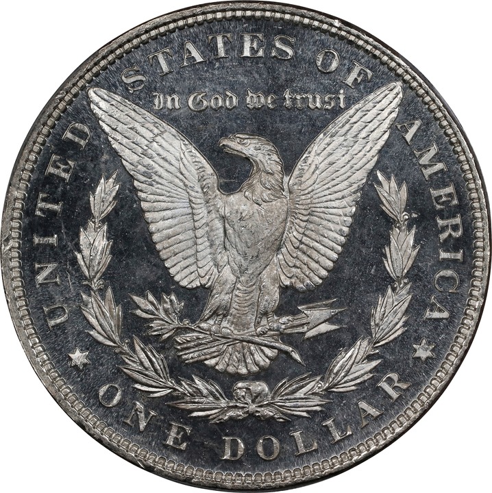 1885 $1  MS DMPL MS66 DMPL CAC thumbnail 4