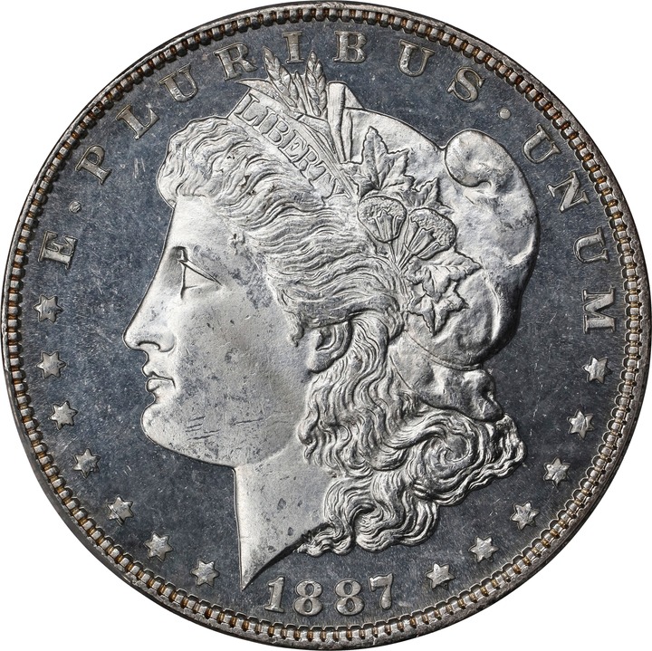 1887 $1  MS DMPL MS65 DMPL thumbnail 7