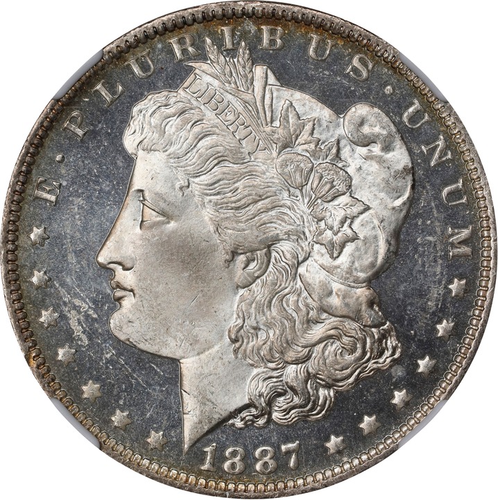Image for 1887-O $1  MS DMPL MS64 DMPL
