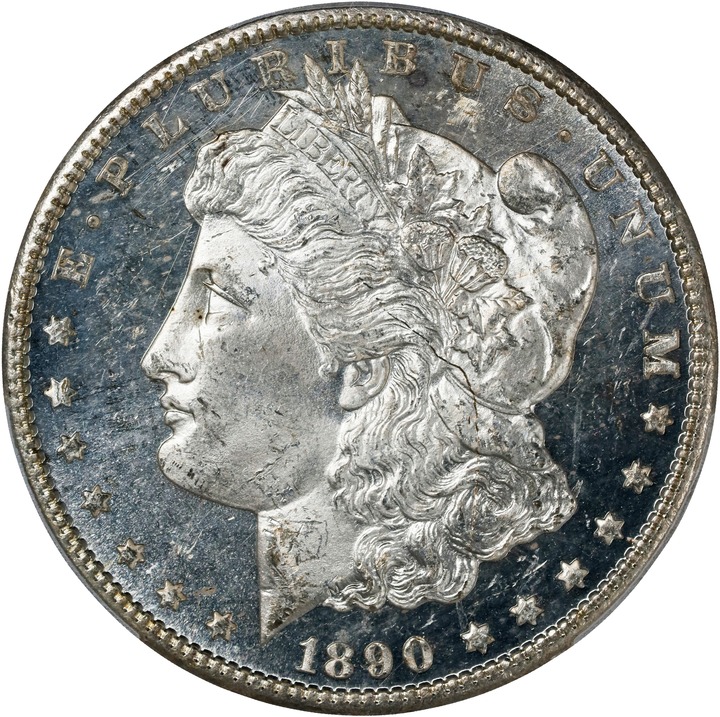 Image for 1890-CC $1  MS DMPL MS64 DMPL CAC