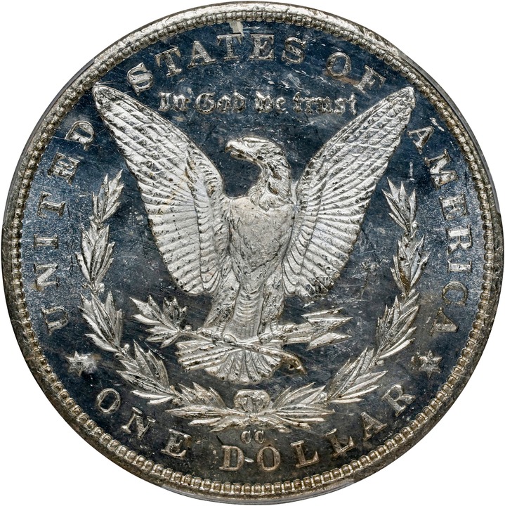 1890-CC $1  MS DMPL MS64 DMPL CAC thumbnail 2